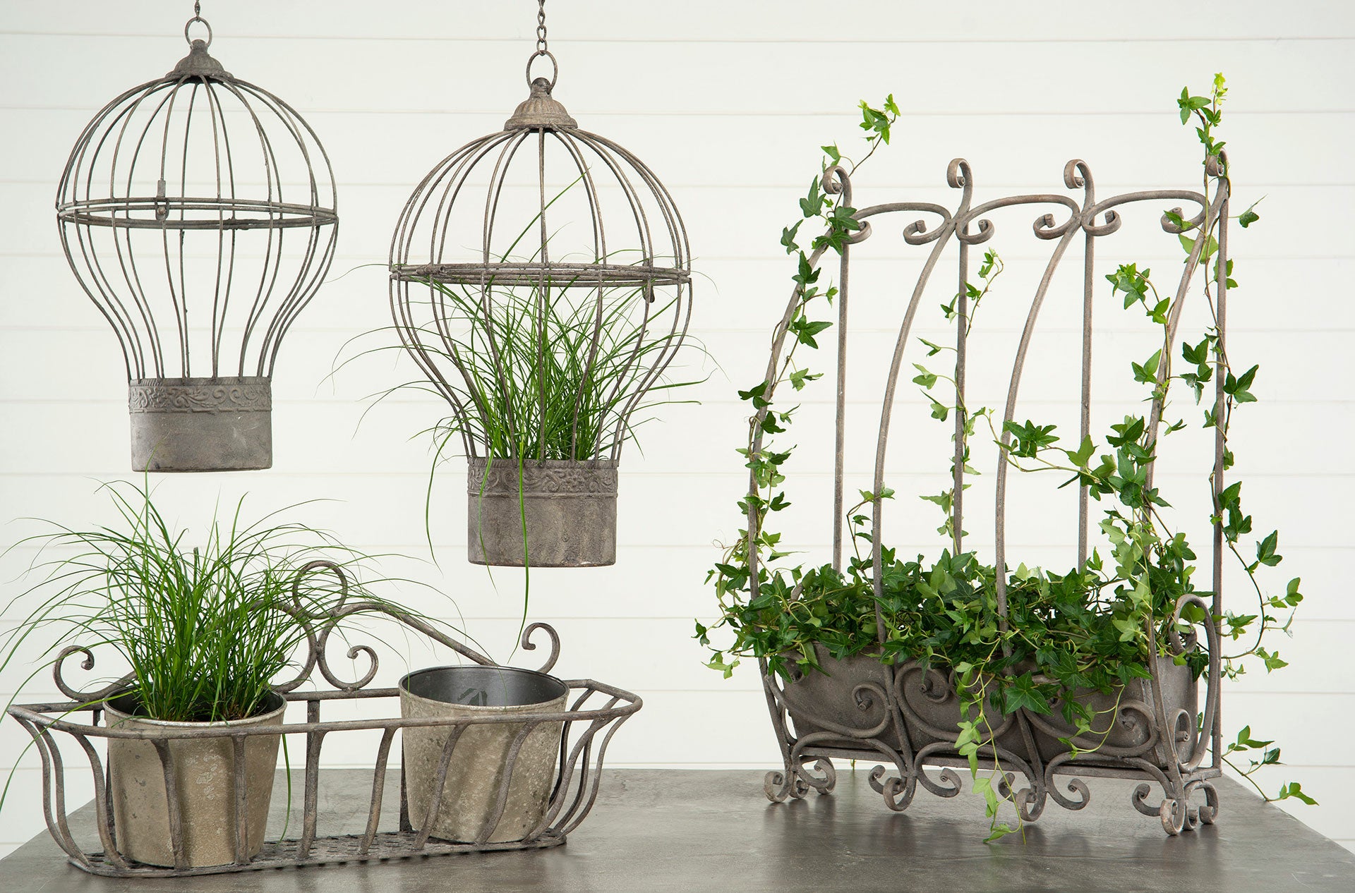 Blomlåda Fleur Metall 2st