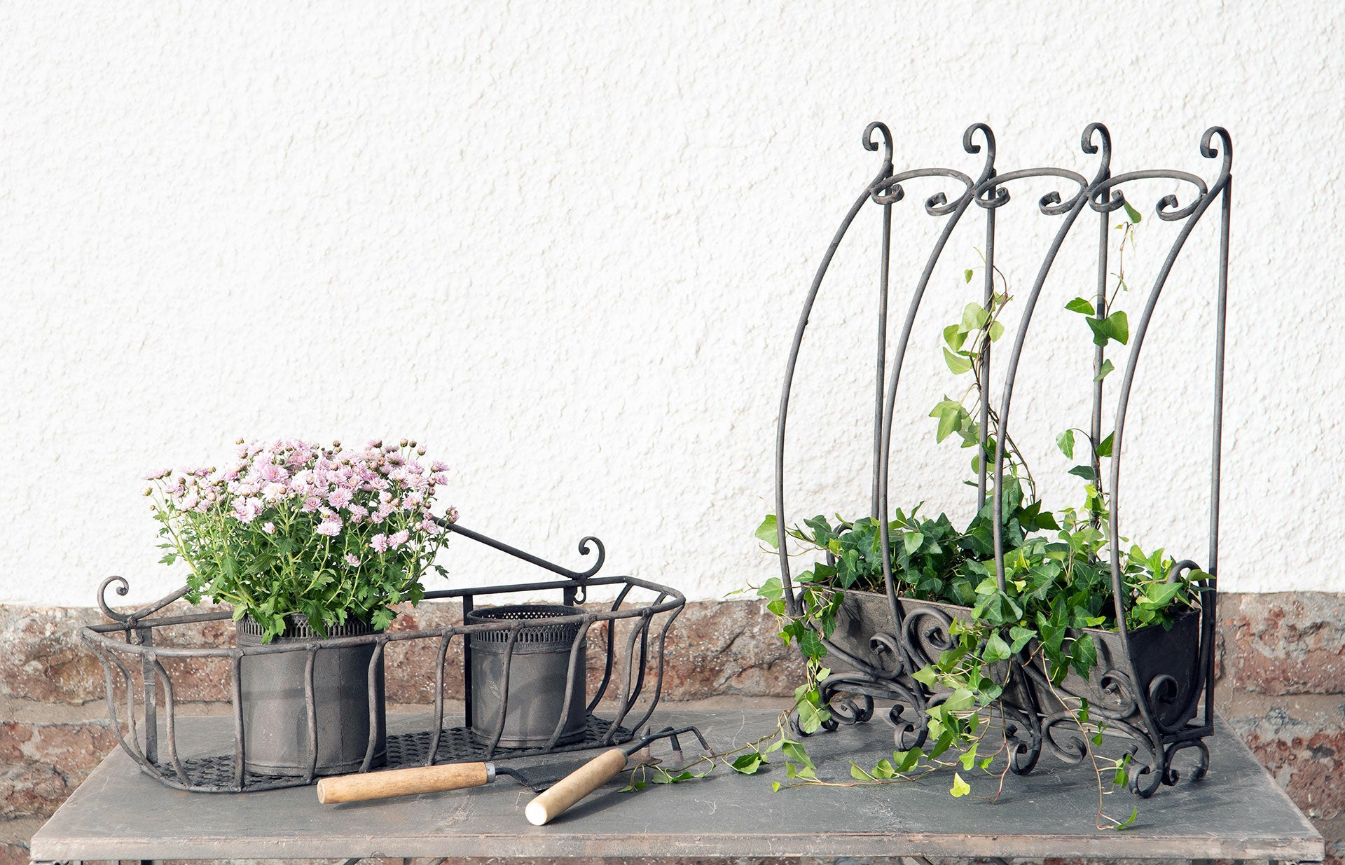 Blomlåda Fleur Metall 2st