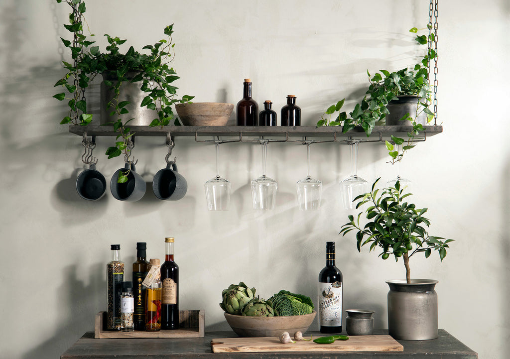 Hylla Häng Stor Metall