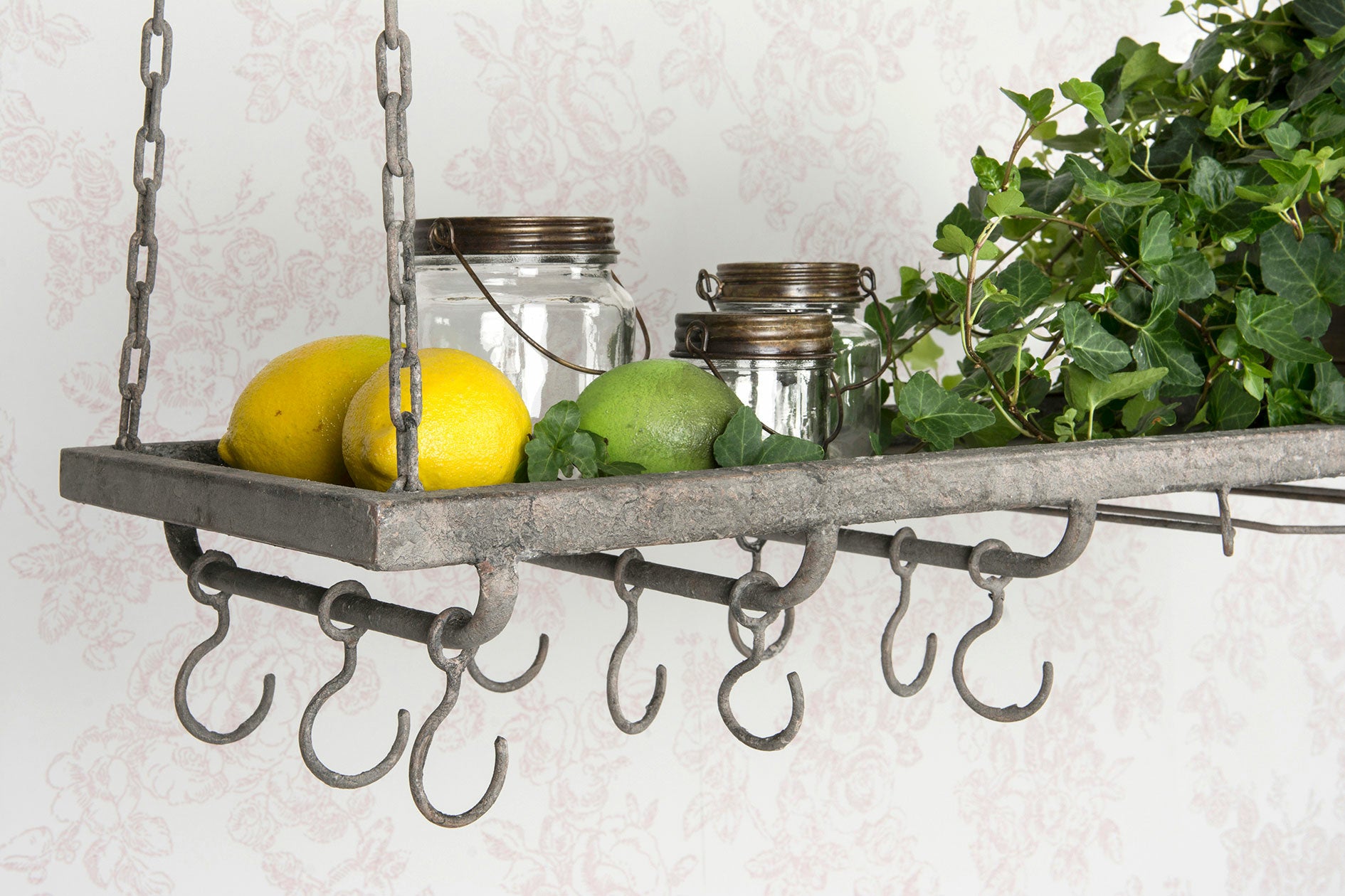 Hylla Häng Stor Metall