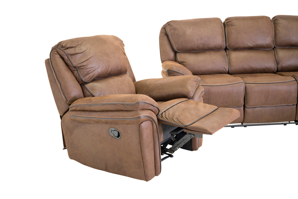 Saranda Reclinerfåtöljer Brun