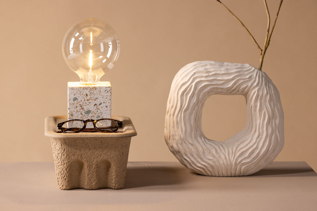 Rilche Bordslampor Grå