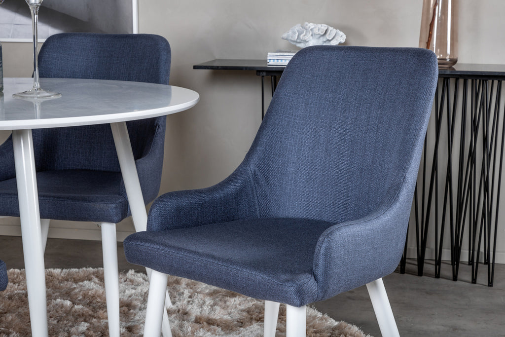 Plaza Matstolar 2-pack Blå