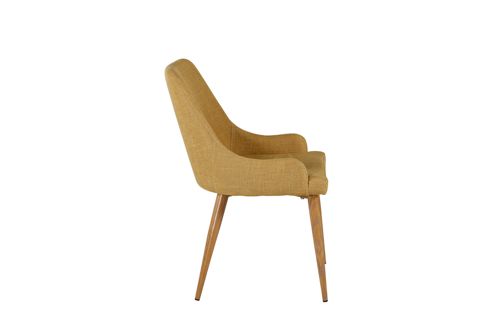 Plaza Matstolar 2-pack Gul