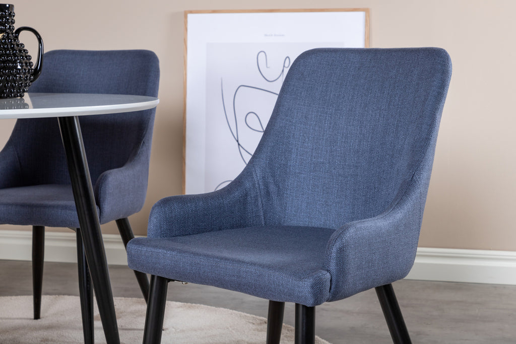 Plaza Matstolar 2-pack Blå