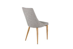 Leone Matstolar 2-pack Ljusgrå