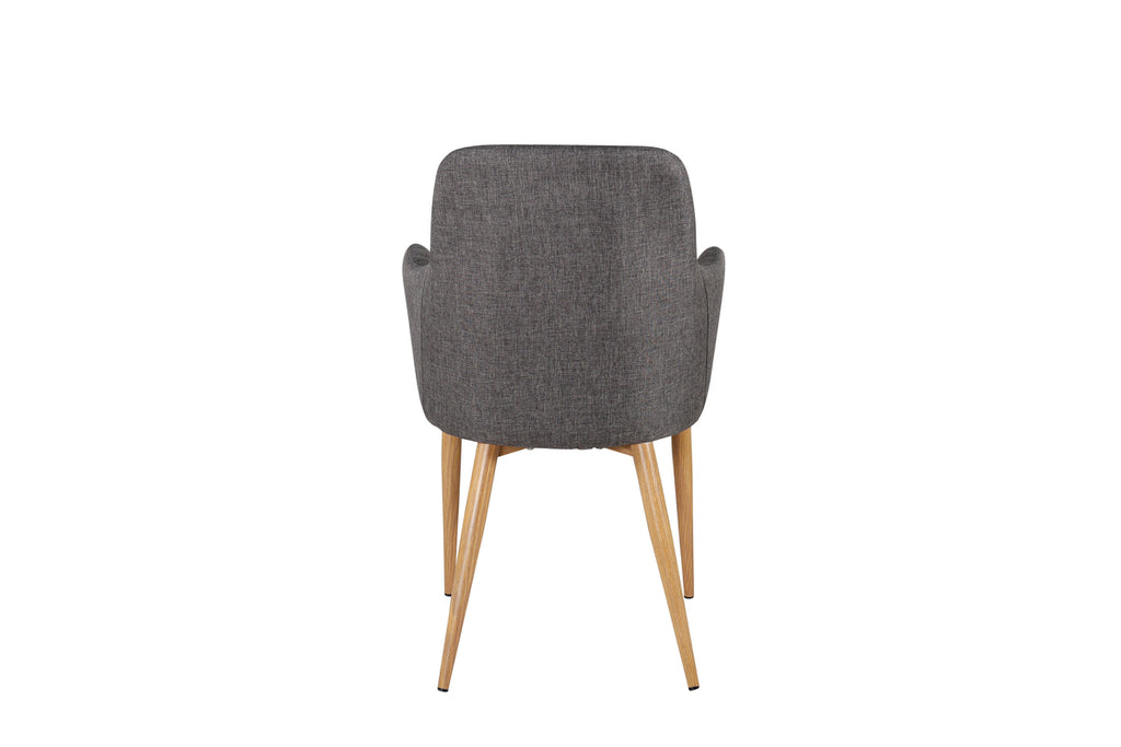 Comfort Matstolar 2-pack Mörkgrå