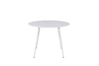 Plaza Runda Matbord ⌀100 Vit
