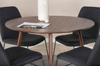 Plaza Runda Matbord ⌀100 Valnöt
