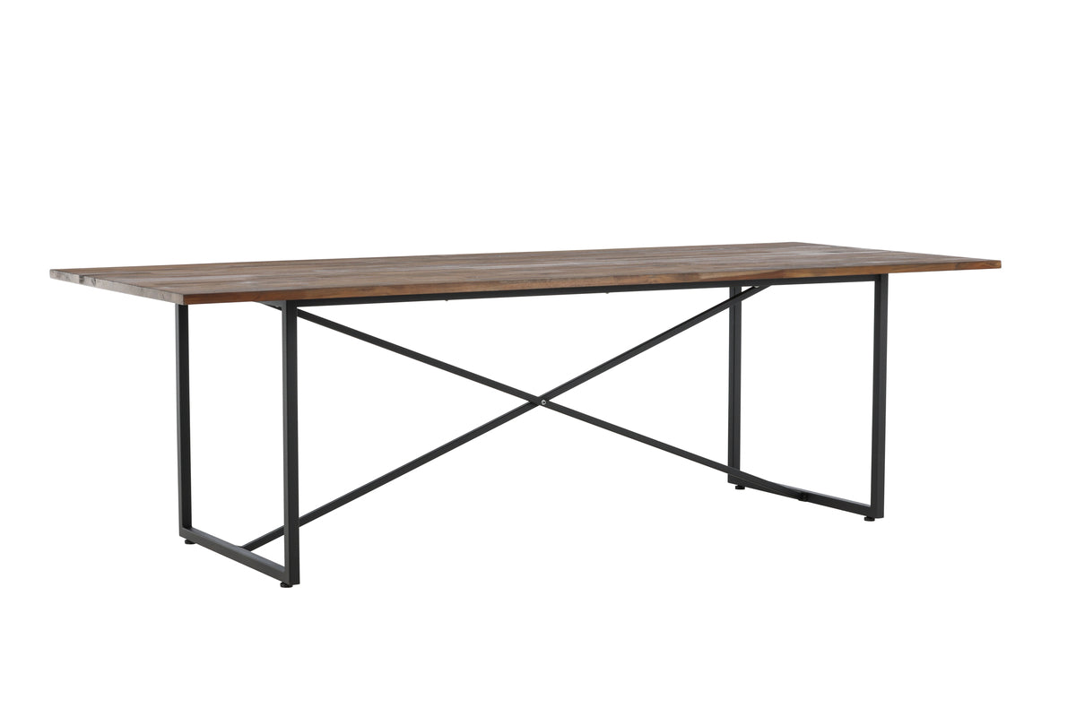 Padang Rektangulära Matbord 250 x 100 Natur