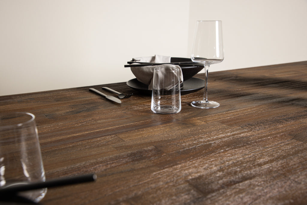 Padang Rektangulära Matbord 250 x 100 Natur