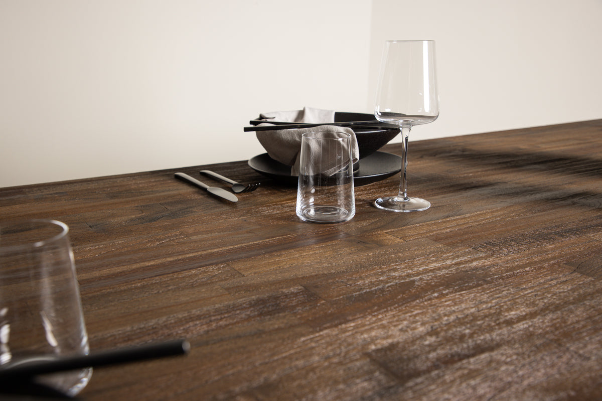 Padang Rektangulära Matbord 250 x 100 Natur