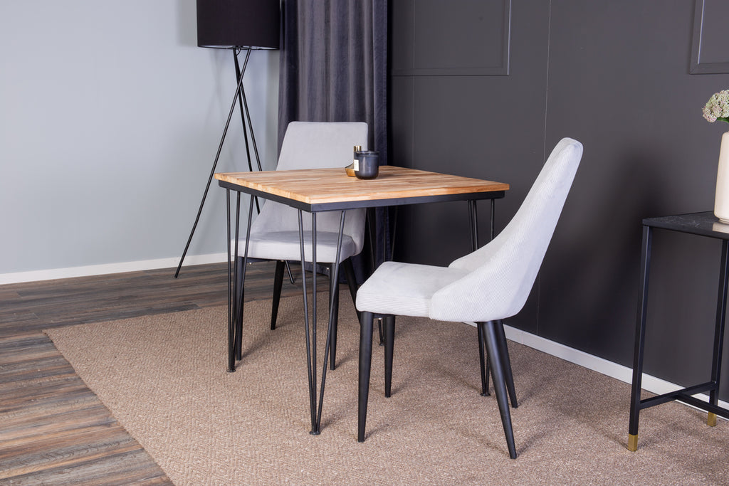 Bali Rektangulära Matbord 80 x 80 Natur