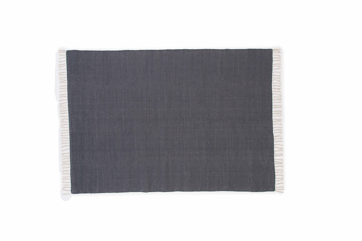 Panipat Rektangulära Mattor 240 x 170 Mörkgrå