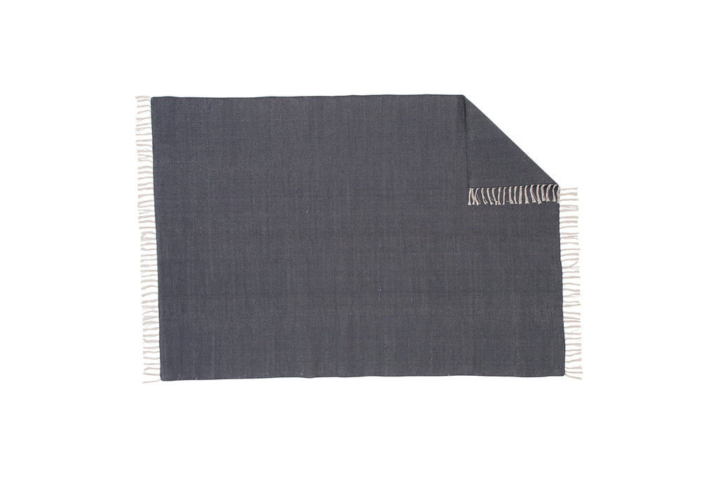 Panipat Rektangulära Mattor 240 x 170 Mörkgrå