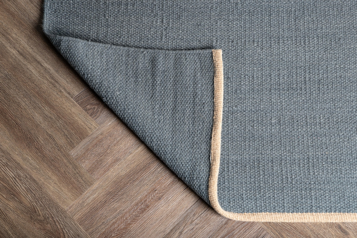 Jaipur Rektangulära Mattor 240 x 170 Blå