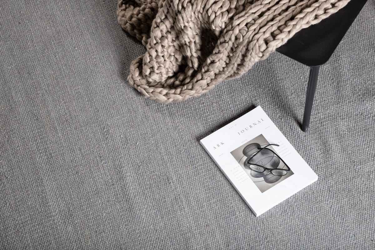 Jaipur Runda Mattor ⌀200 Ljusgrå