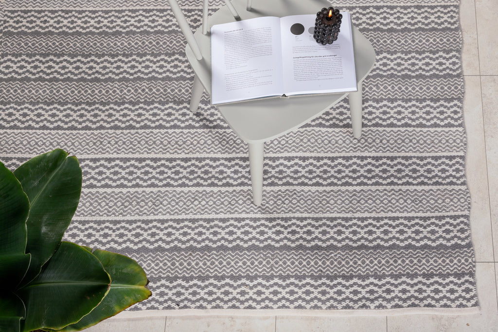 Sishu Rektangulära Mattor 300 x 200 Ljusgrå