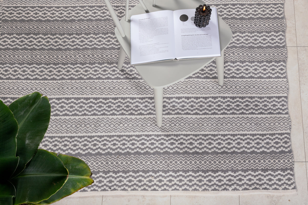 Sishu Rektangulära Mattor 300 x 200 Ljusgrå