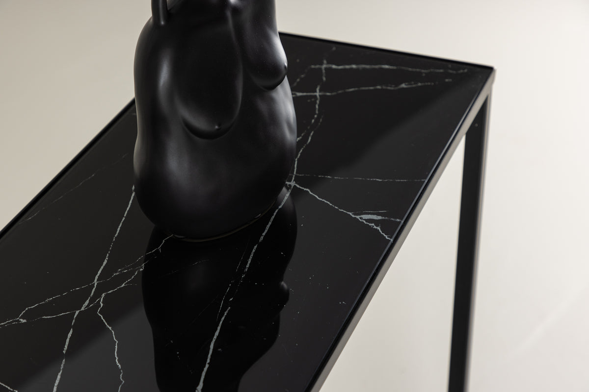 Dipp Sidobord 100 x 30 Svart