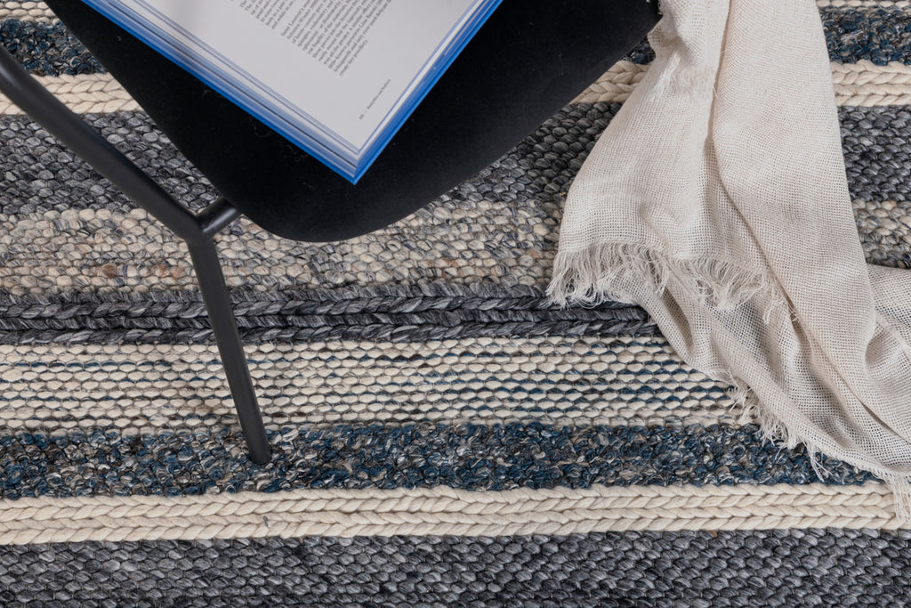 Agra Rektangulära Mattor 240 x 170 Blå