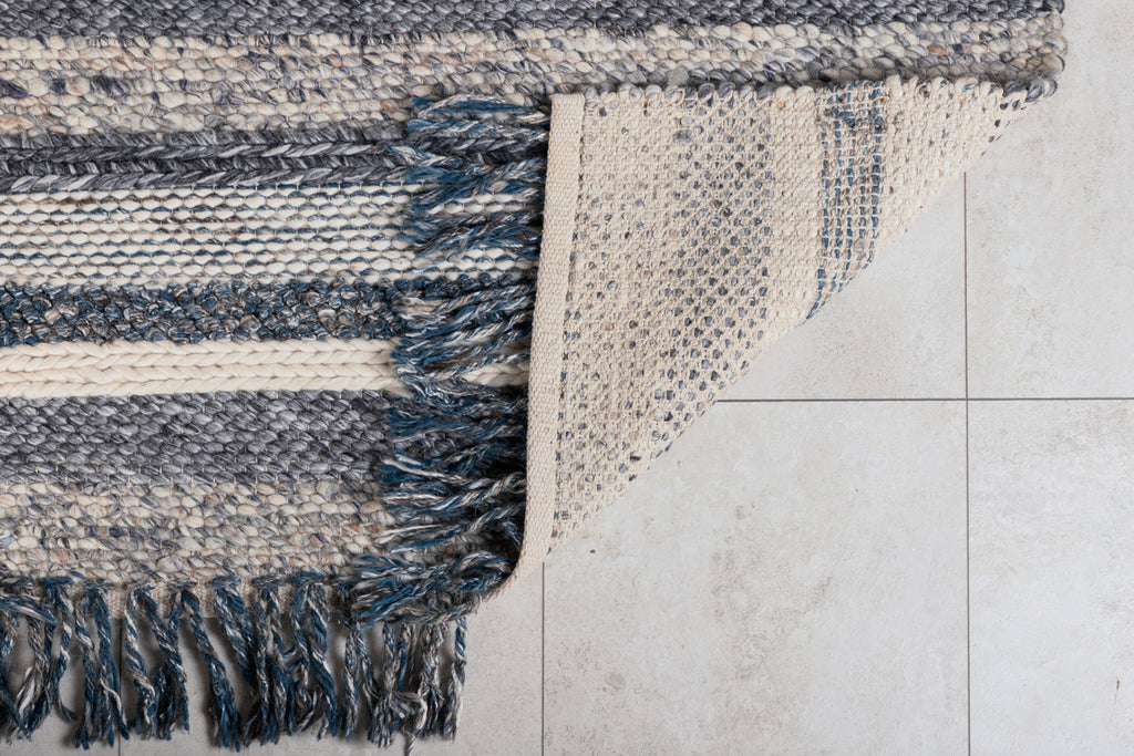 Agra Rektangulära Mattor 300 x 200 Blå