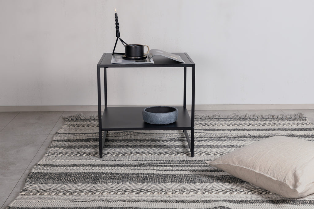 Alwar Rektangulära Mattor 240 x 170 Mörkgrå