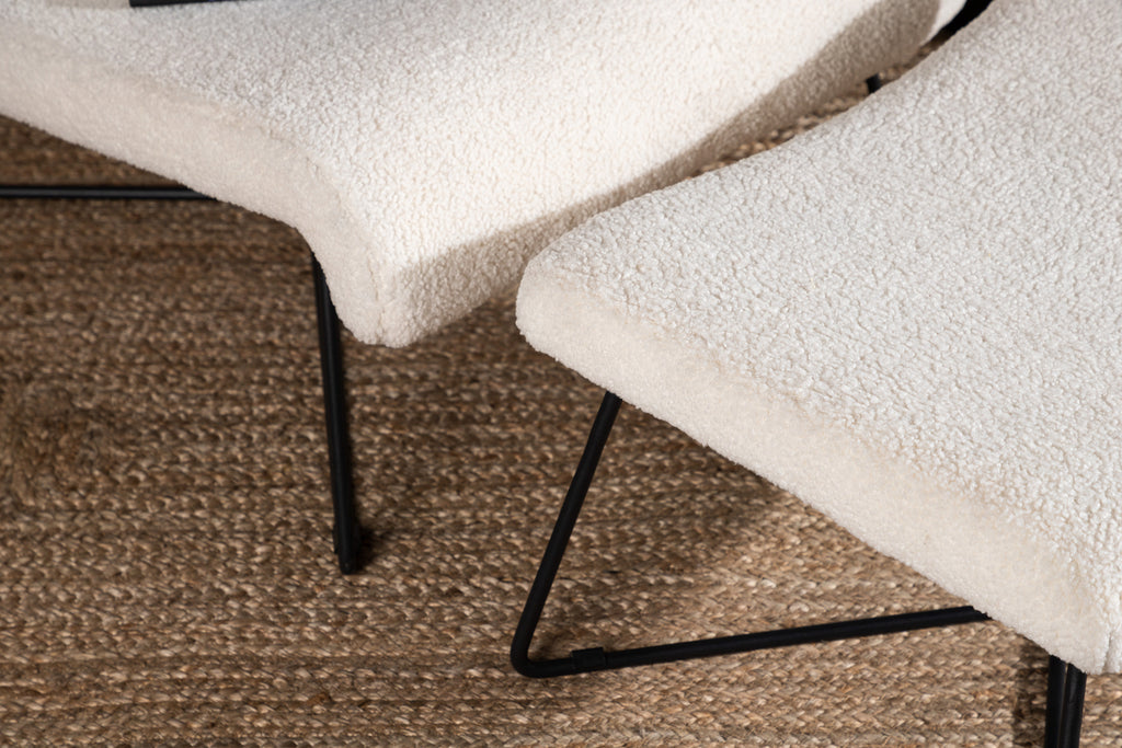 Laconia Loungefåtöljer Vit