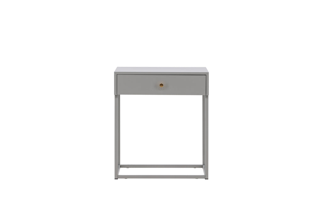 Bakal Sidobord 43 x 41 Ljusgrå