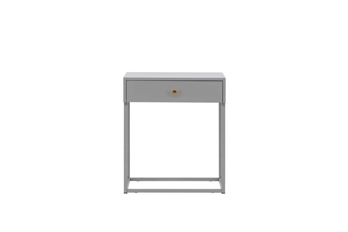 Bakal Sidobord 43 x 41 Ljusgrå