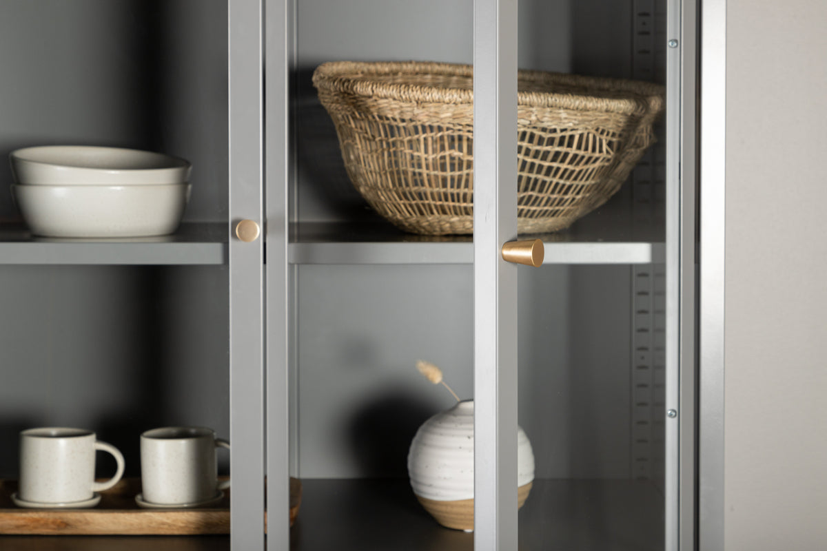 Bakal Hyllor 41 x 80 x 190 Ljusgrå