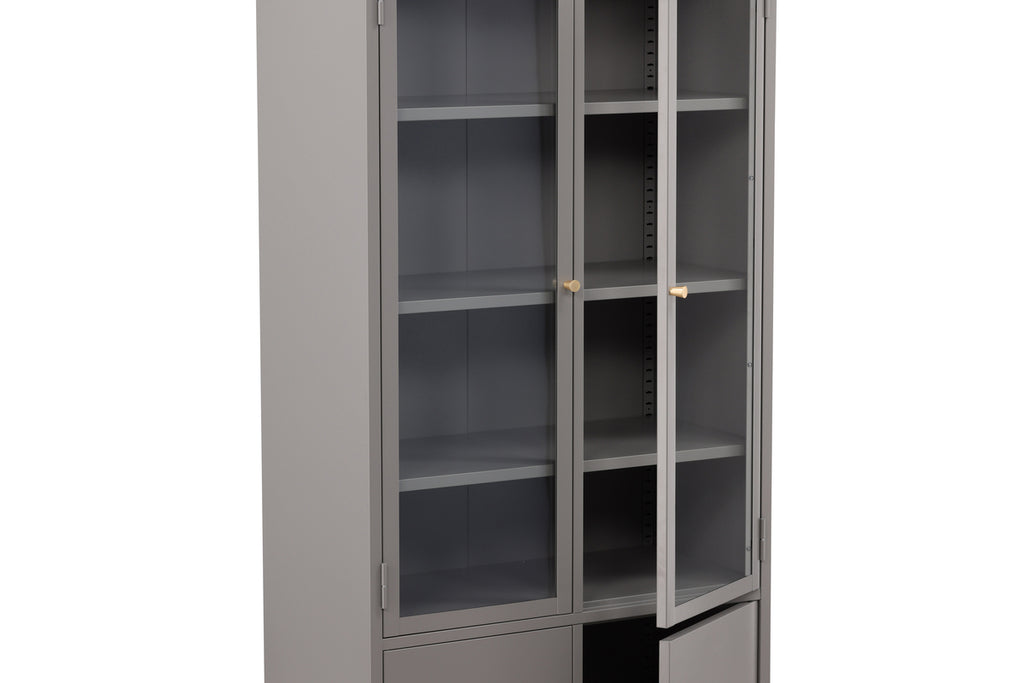 Bakal Hyllor 41 x 80 x 190 Ljusgrå