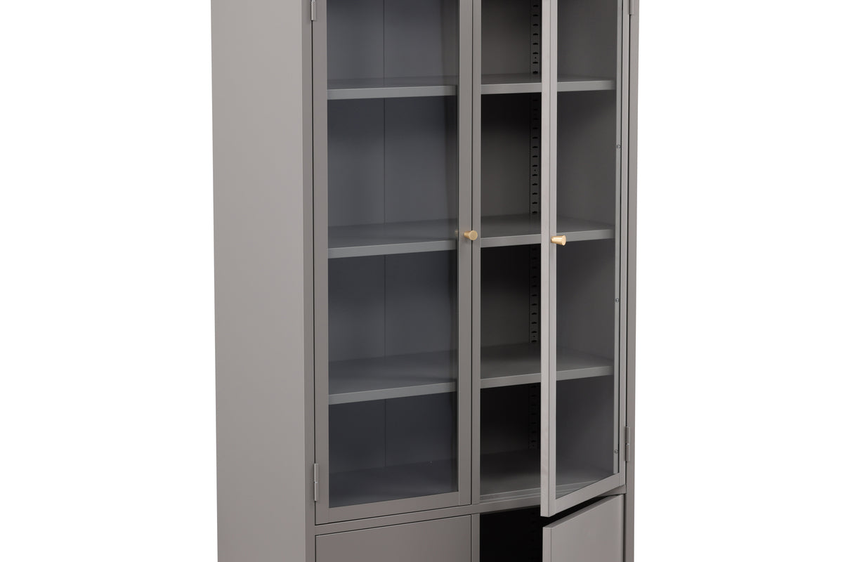 Bakal Hyllor 41 x 80 x 190 Ljusgrå