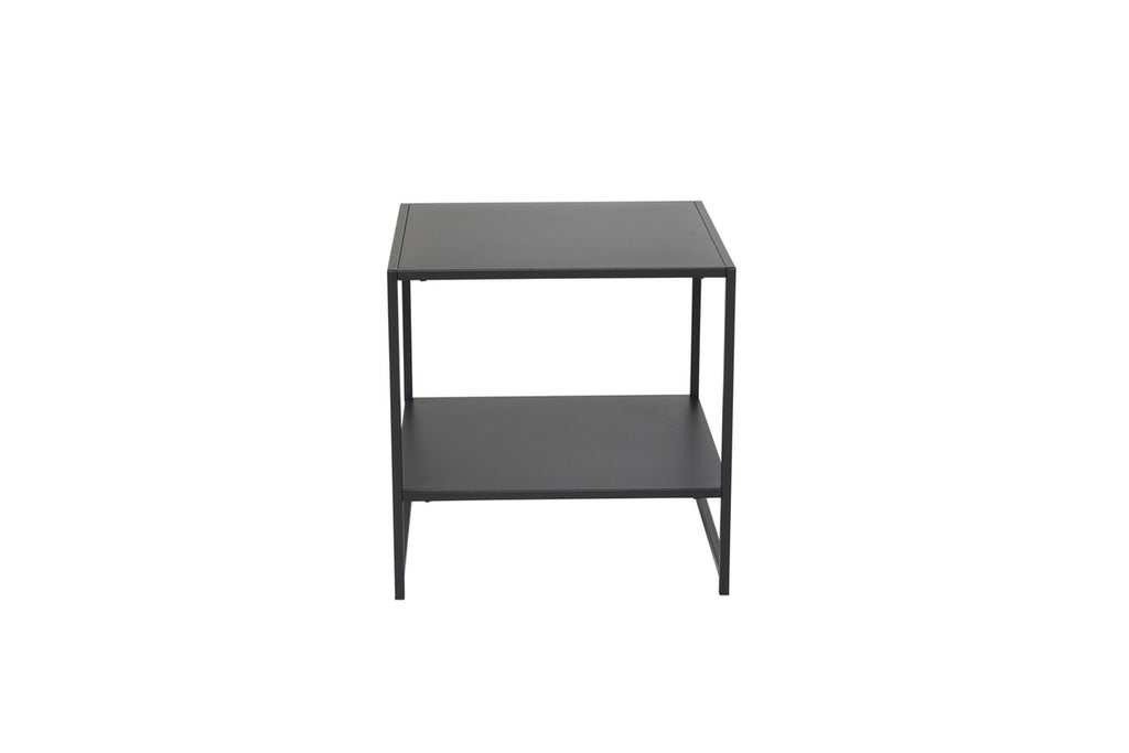 Staal Sidobord 50 x 50 Svart