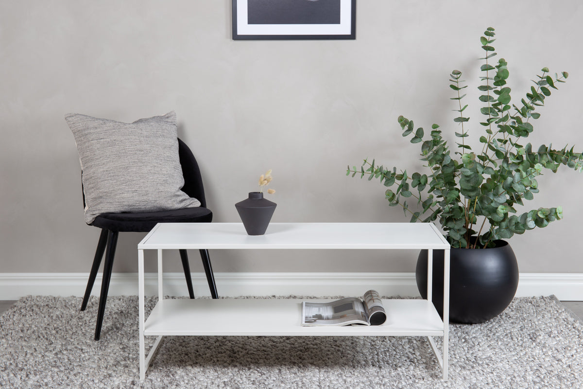 Staal Soffbord 102 x 43 Vit