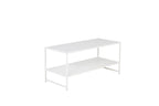 Staal Soffbord 102 x 43 Vit