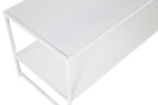 Staal Soffbord 102 x 43 Vit