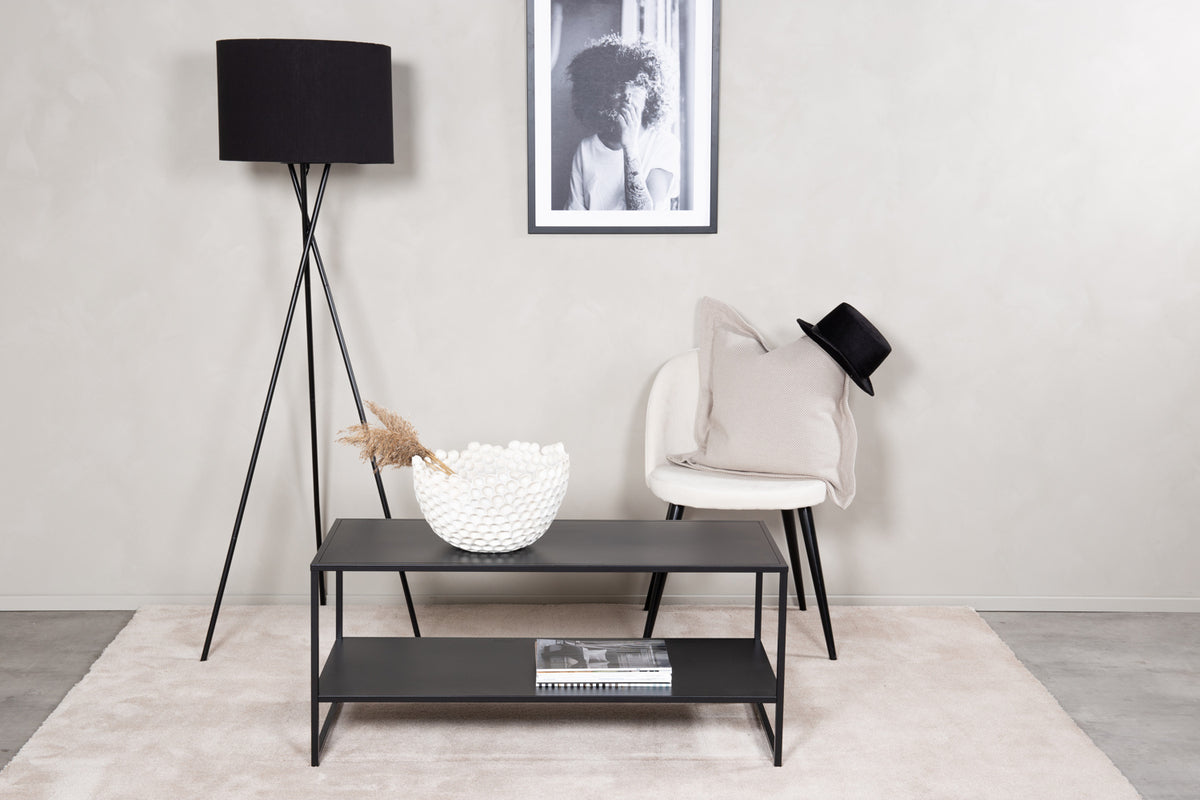 Staal Soffbord 102 x 43 Svart