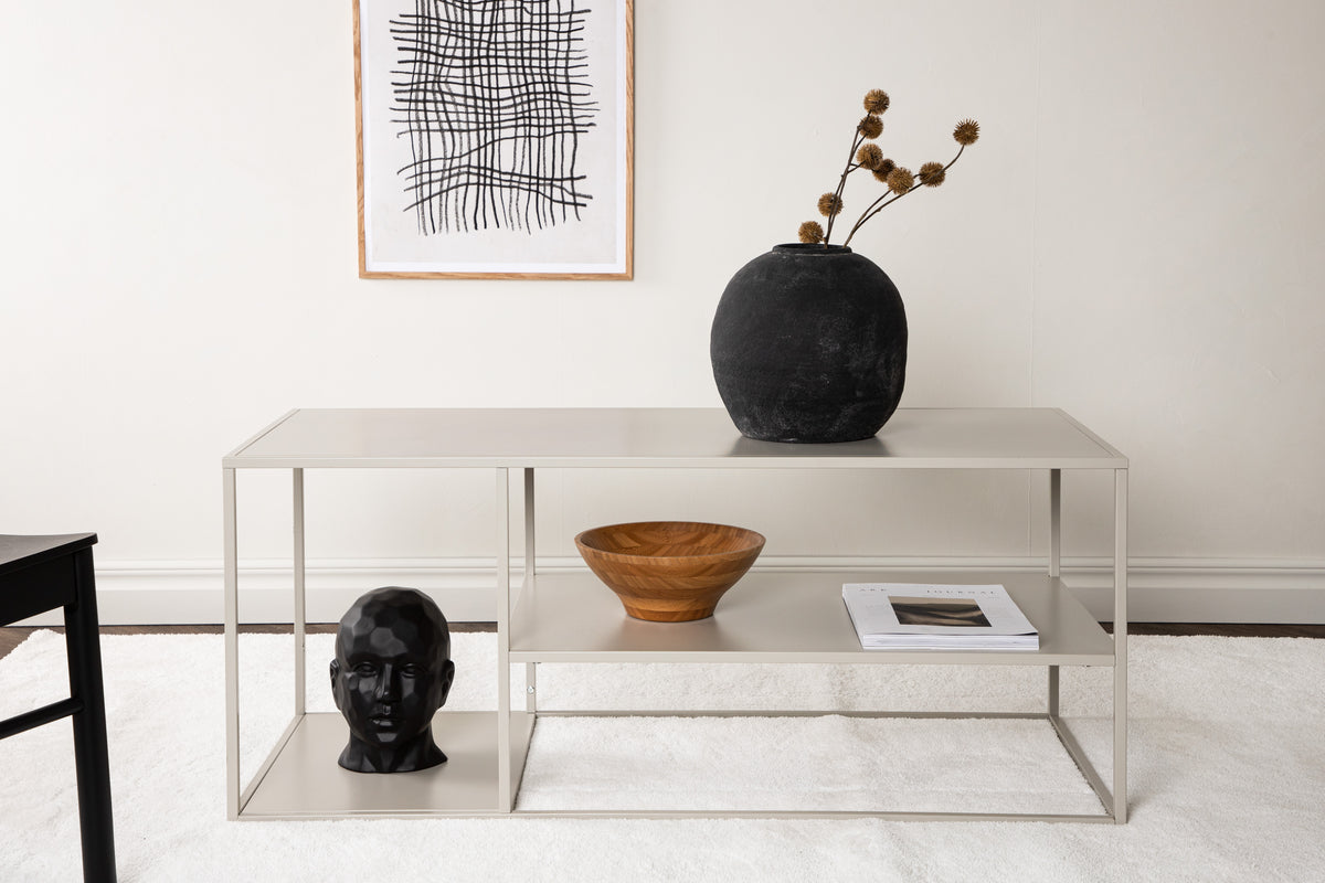 Staal Soffbord 120 x 50 BeigeStaal Soffbord 120 x 50 Beige