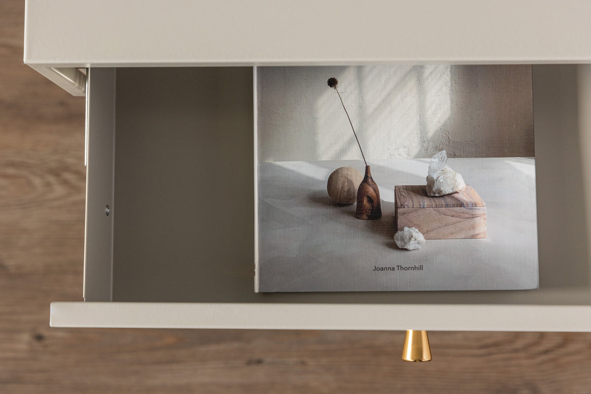 Bakal Sängbord 43 x 41 Beige