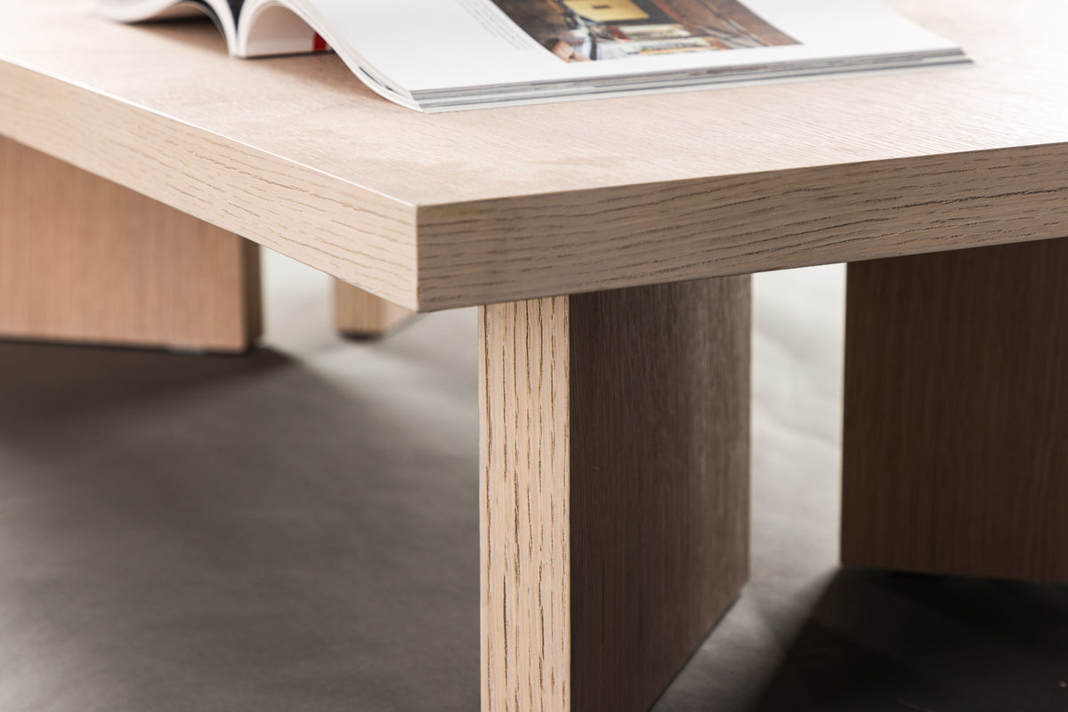 Bassholmen Soffbord 140 x 80 Vitputsad