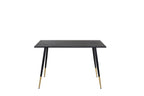 Dipp Rektangulära Matbord 120 x 85 Svart