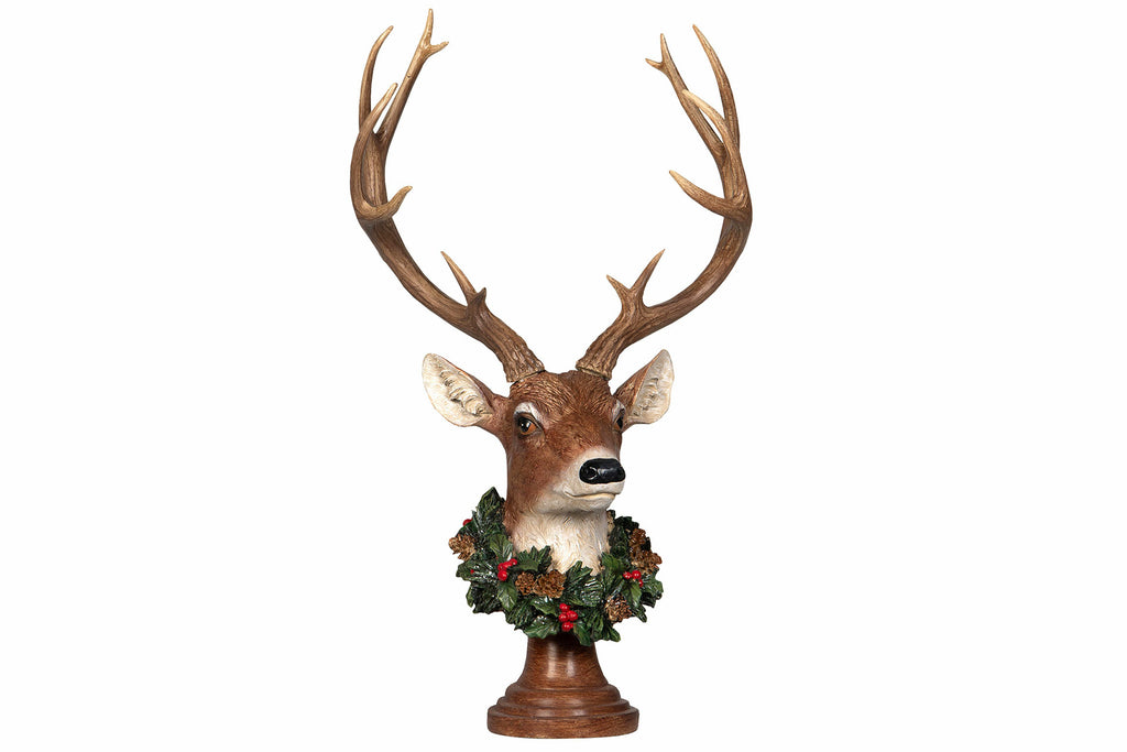 Hjort Med Krans Poly