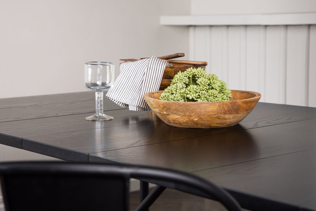 Astrid Rektangulära Matbord 200 x 90 Svart