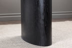 Isolde Ovala Matbord 180 x 90 Svart