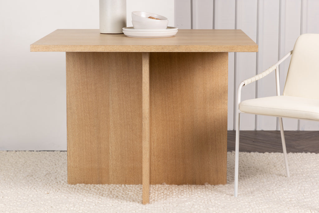 Leo Rektangulära Matbord 100 x 100 Natur