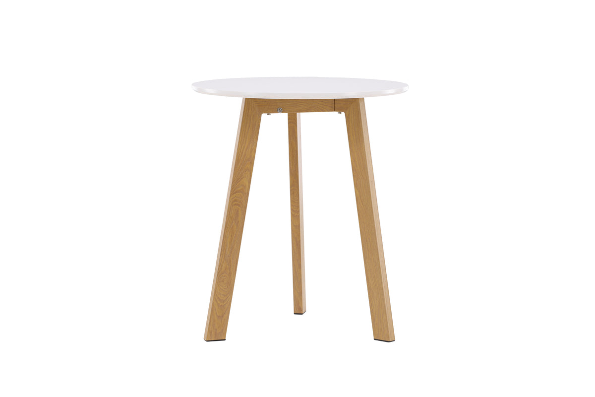 Leonora Runda Matbord ⌀65 Vit