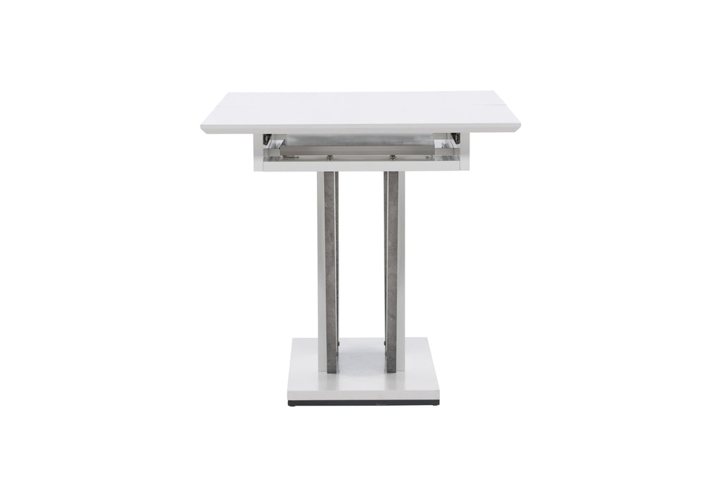 Disa Rektangulära Matbord 120 x 80 Vit