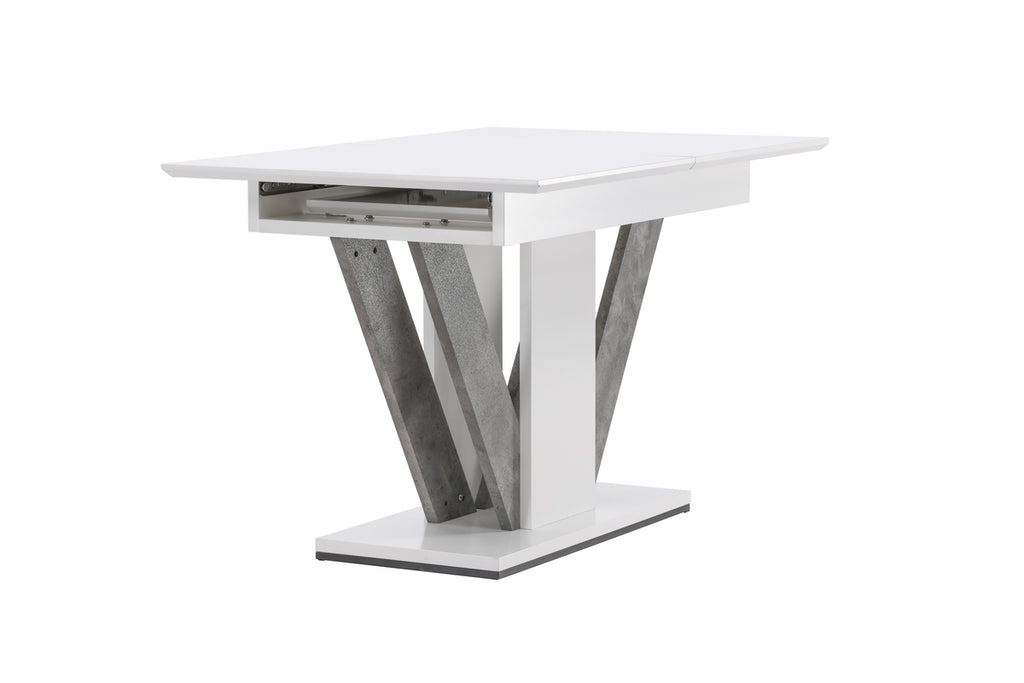 Disa Rektangulära Matbord 120 x 80 Vit