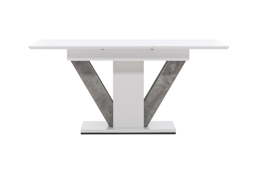 Disa Rektangulära Matbord 120 x 80 Vit